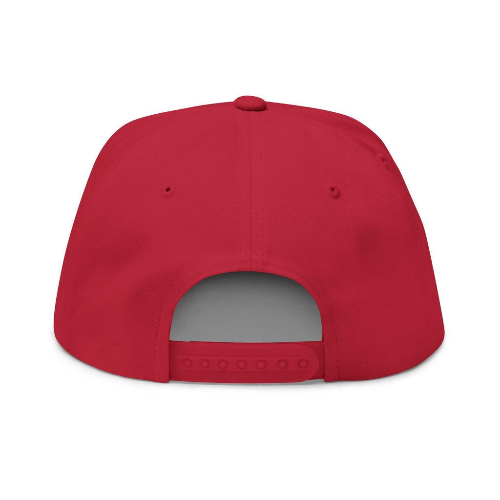 Elevator Constructors Flat Bill Cap | Embroidered Cap, Cool Dad Hat, Gift for Construction Workers, Workwear, Customizable Cap