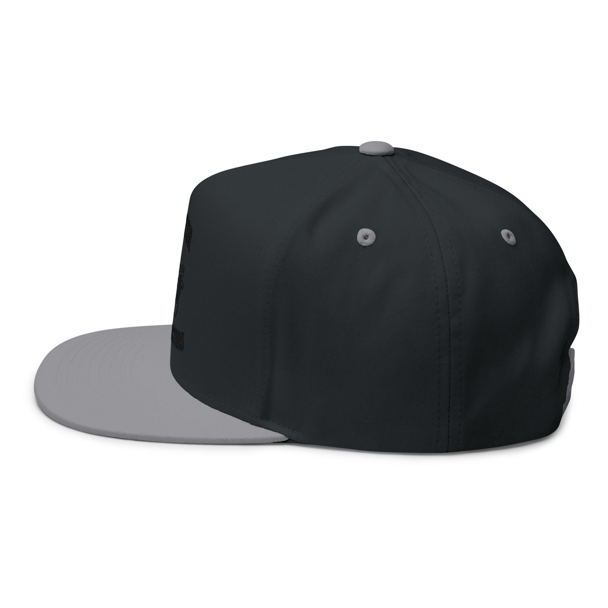 Elevator Constructors Flat Bill Cap | Embroidered Cap, Cool Dad Hat, Gift for Construction Workers, Workwear, Customizable Cap