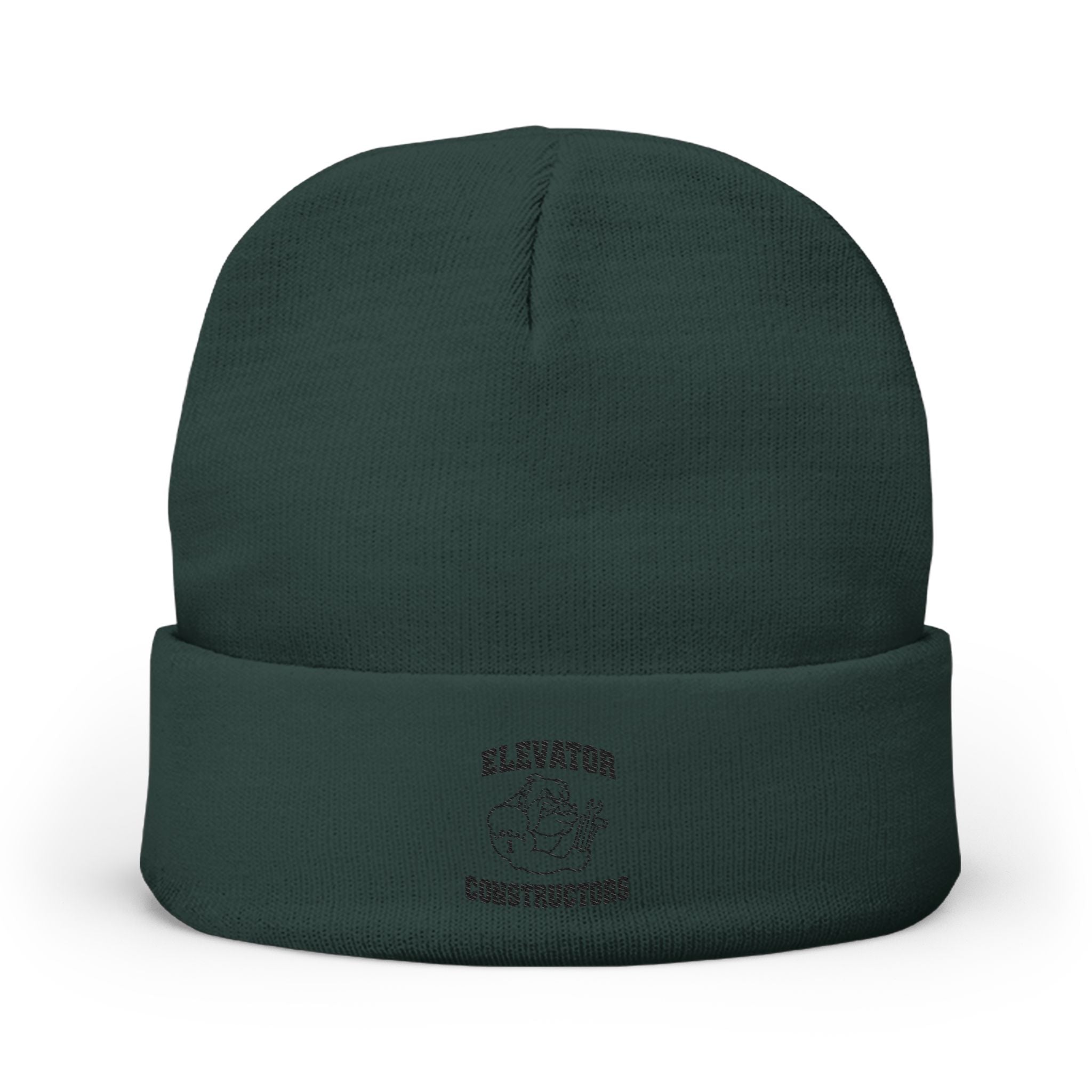 Embroidered Elevator Constructors Beanie