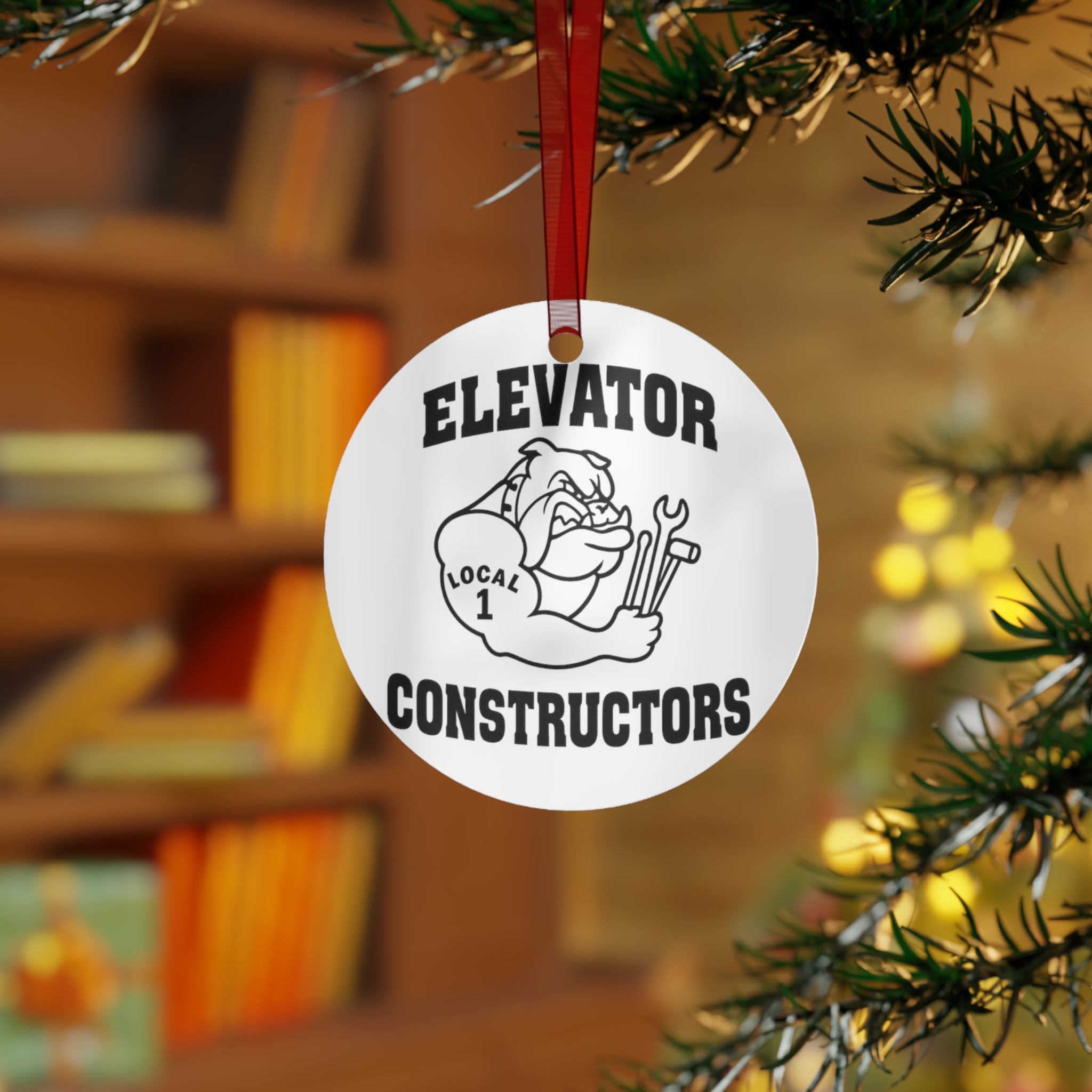 Union Strong Metal Ornaments