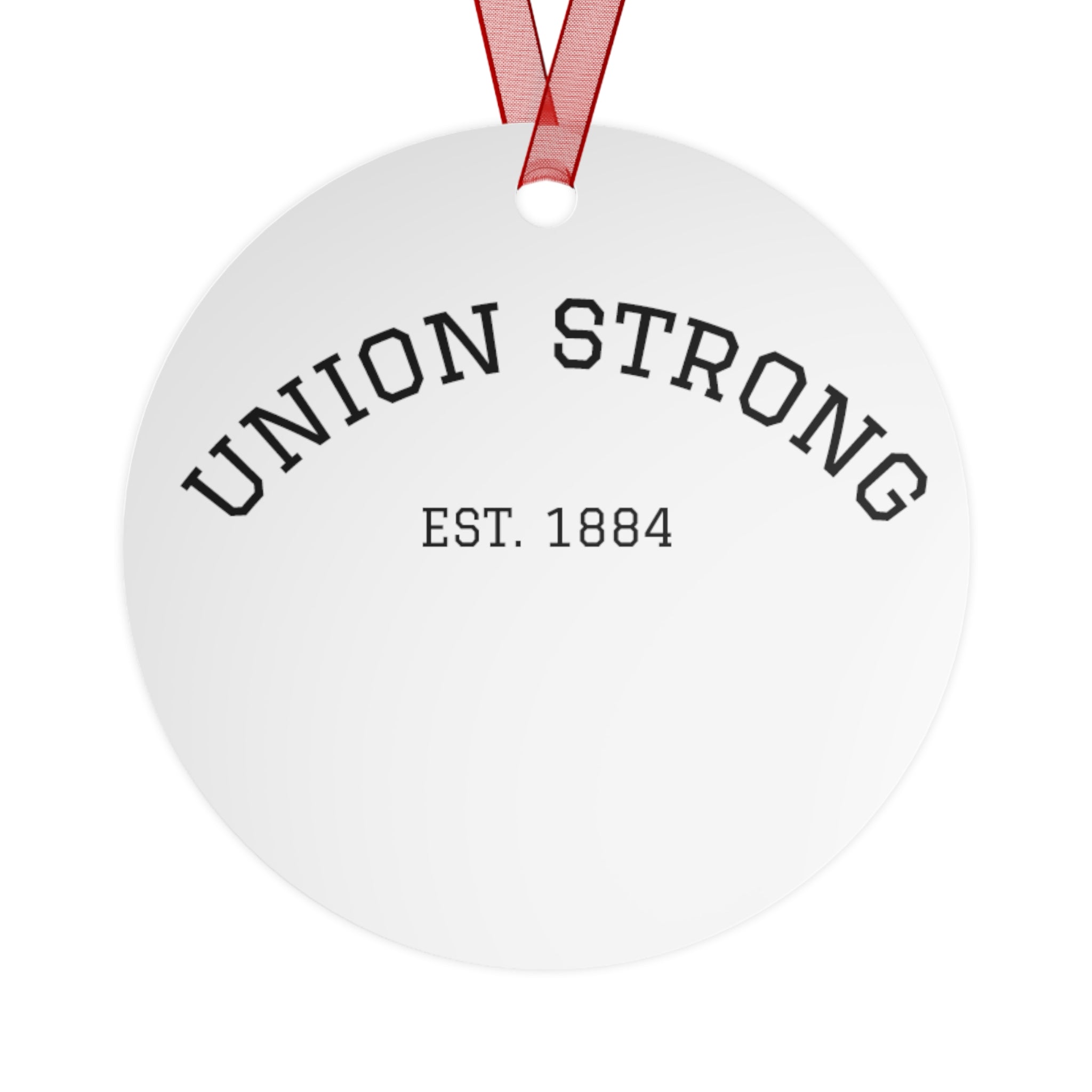 Union Strong Metal Ornaments
